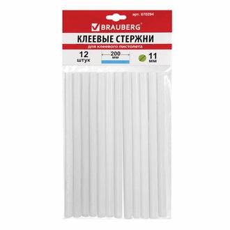 Клеевые стержни для пистолета 267903 5шт./уп. 11мм длина 200мм цвет прозрачный